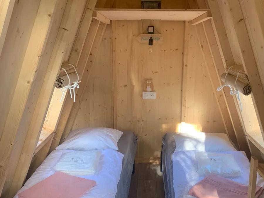 Unique 2 personnes - CABANE TIPI 2 (sans sanitaire privatif) - 12m² - 1 chambre 1