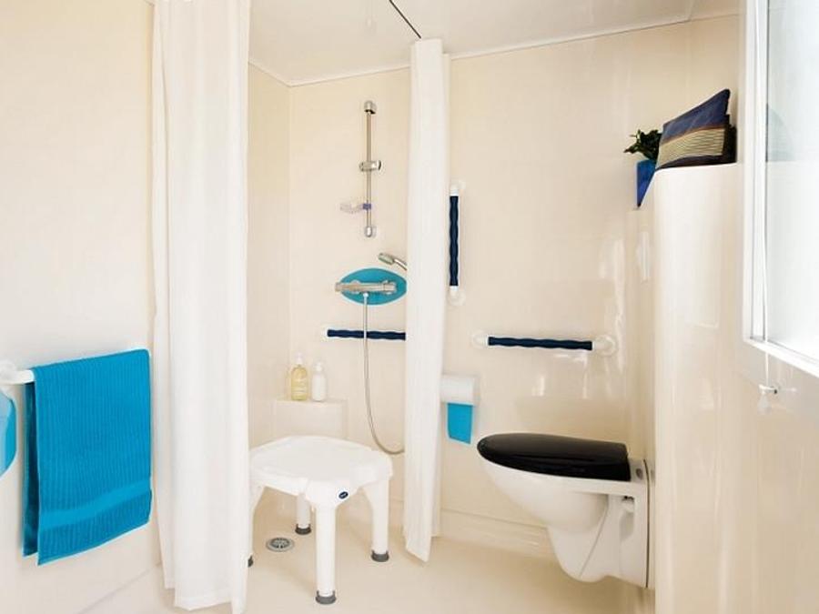 Mobilhome 4 personnes - Mobil-home Confort 29m² (2 chambres) + adapté aux personnes à mobilité réduite + TV + terrasse 3