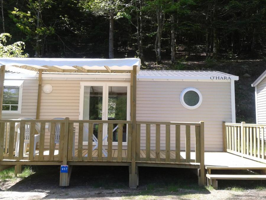 Mobilhome 4 personnes - Mobil-home Confort 29m² (2 chambres) + adapté aux personnes à mobilité réduite + TV + terrasse 0