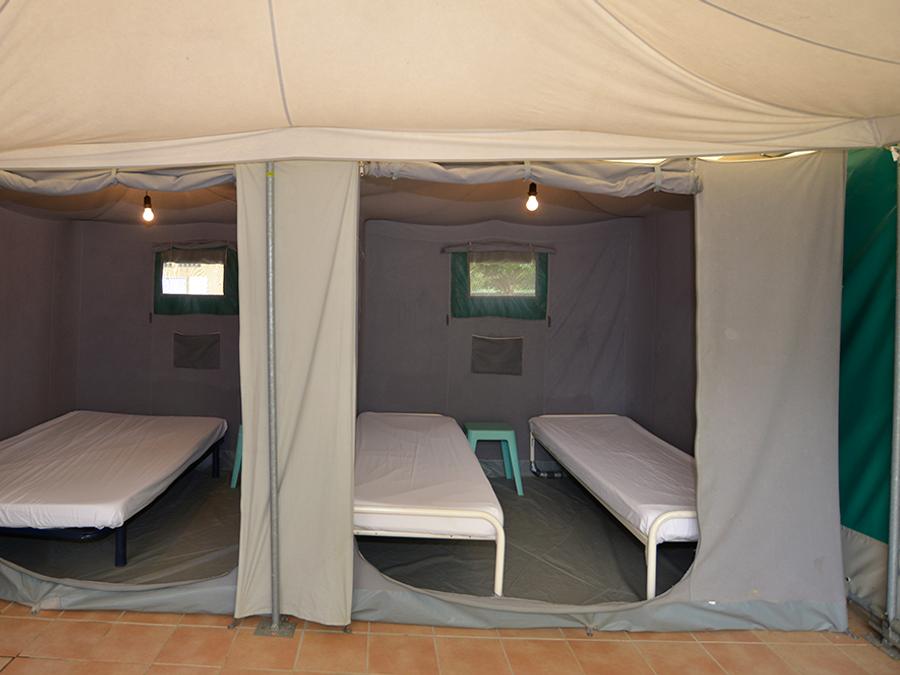 Bungalow toilé 4 personnes - Caraibe, sans sanitaires 5