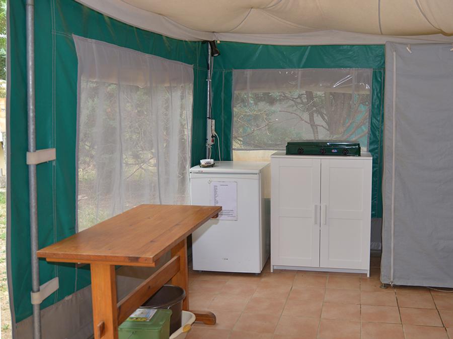 Bungalow toilé 4 personnes - Caraibe, sans sanitaires 4