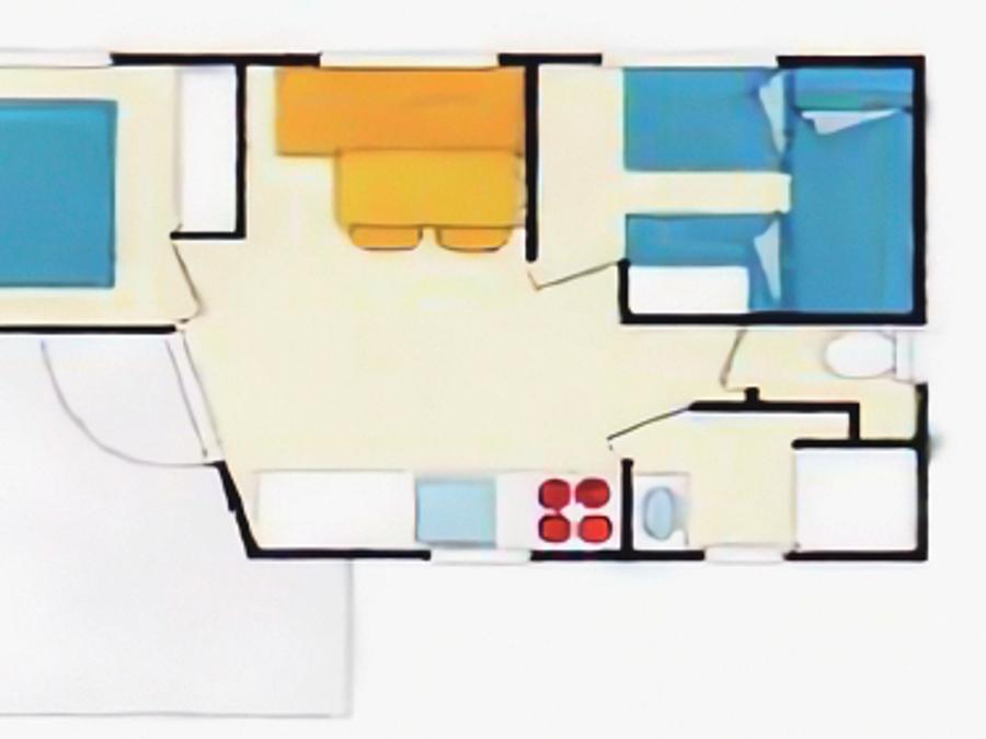 Bungalow 5 personnes - Mobil 2