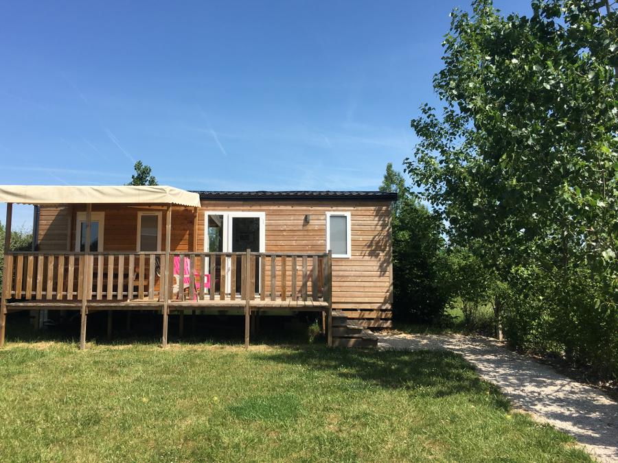 Mobilhome 6 personnes - Super Cordelia - 3 chambres avec volets - Climatisation - Terrasse semi couverte 0