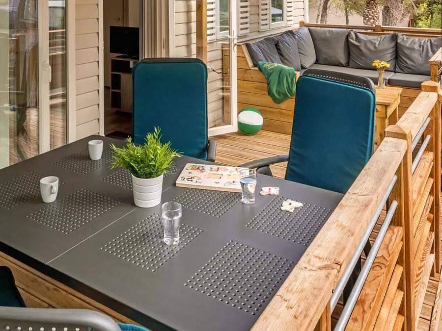 Mobilhome 6 personnes - Comfort 3 chambres Lounge 1