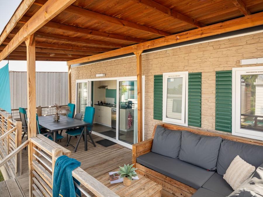 Mobilhome 7 personnes - Premium Plus 3 chambres Lounge 4