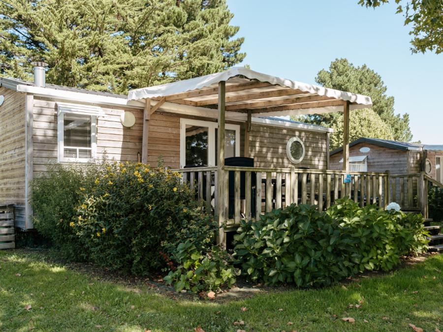 Mobilhome 4 personnes - Mobil-home STANDARD 29m² (2 chambres) + terrasse semi-couverte 18m² 0