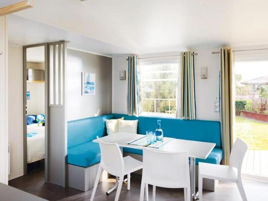 Mobilhome 6 personnes - Mobil-home STANDARD 31 m² (3 chambres) + Terrasse semi-couverte 3