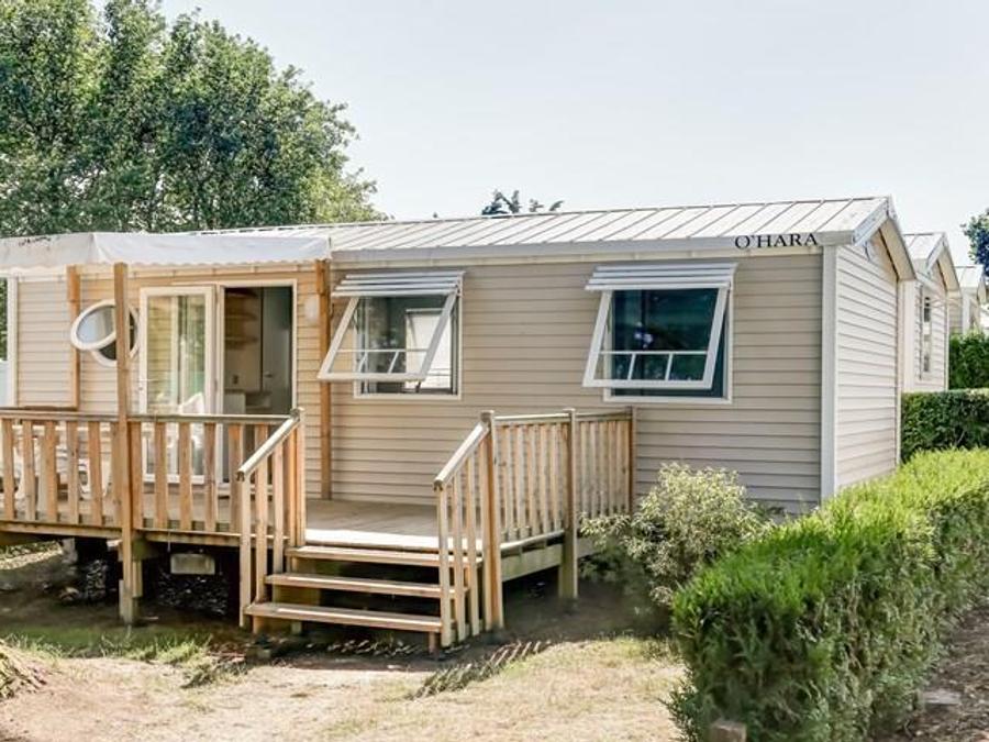 Mobilhome 6 personnes - Mobil-home STANDARD 31 m² (3 chambres) + Terrasse semi-couverte 0