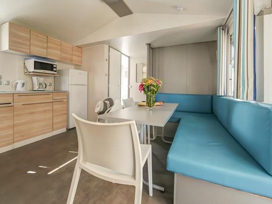Mobilhome 6 personnes - Mobil-home STANDARD 31 m² (3 chambres) + Terrasse semi-couverte 2