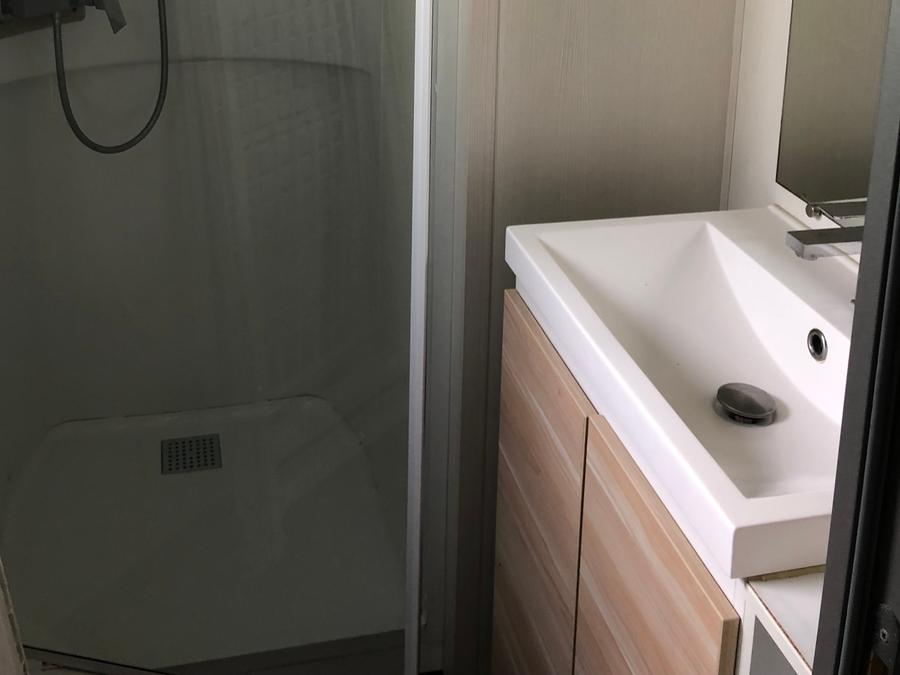 Mobilhome 6 personnes - Mobil home Confort 29m² - 3 chambres + terrasse semi-couverte + TV 6 pers 5