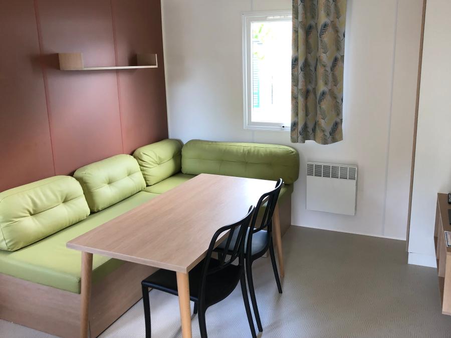 Mobilhome 5 personnes - Mobil home Confort 27m² - 2 chambres + terrasse semi-couverte + TV 2/5 pers 13