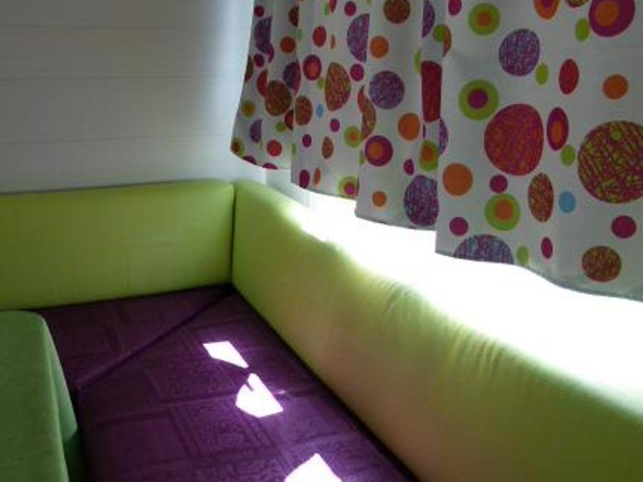 Mobilhome 5 personnes - Mobil home Confort 27m² - 2 chambres + terrasse semi-couverte + TV 2/5 pers 4
