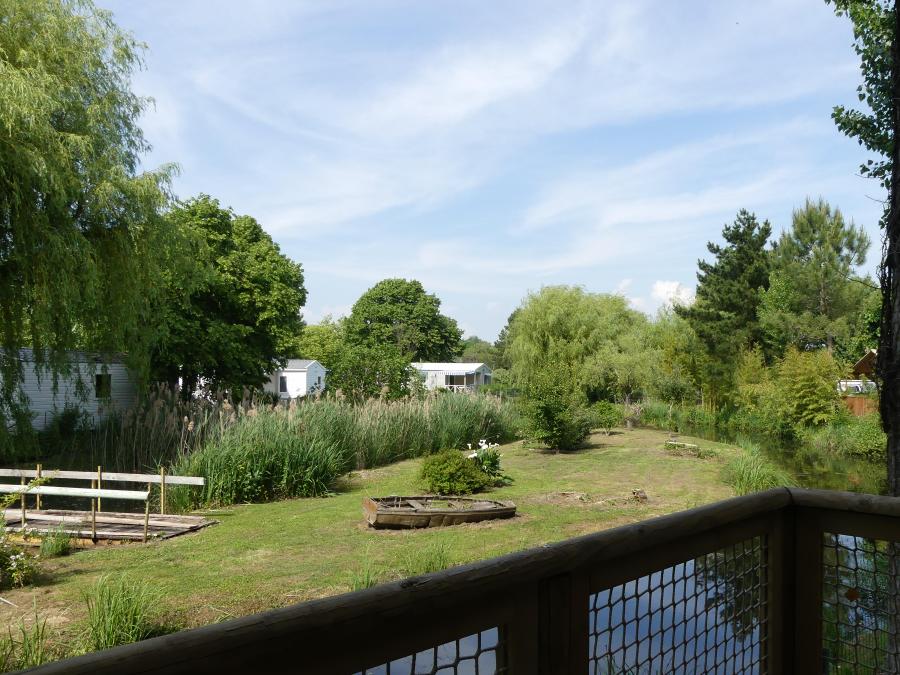 Lodge 5 personnes - Sweetflower Lodge Premium 32m² - 2 chambres + terrasse couverte +TV 4/5 pers 3