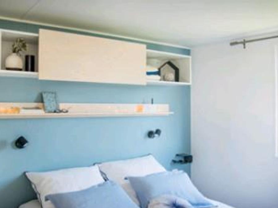 Mobilhome 5 personnes - Mobil home Premium 29m² - 2 chambres + terrasse semi-couverte + lave vaisselle + TV 2/5 pers 2