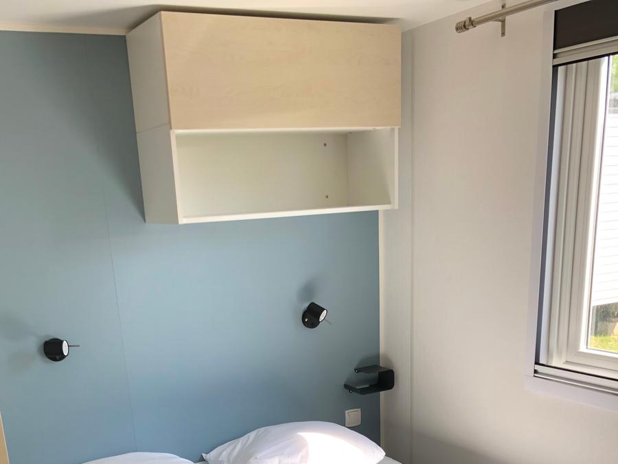 Mobilhome 4 personnes - Mobil Home Premium 25m² - 2 chambres + terrasse couverte + TV + Lave-vaisselle 2/4 pers 6