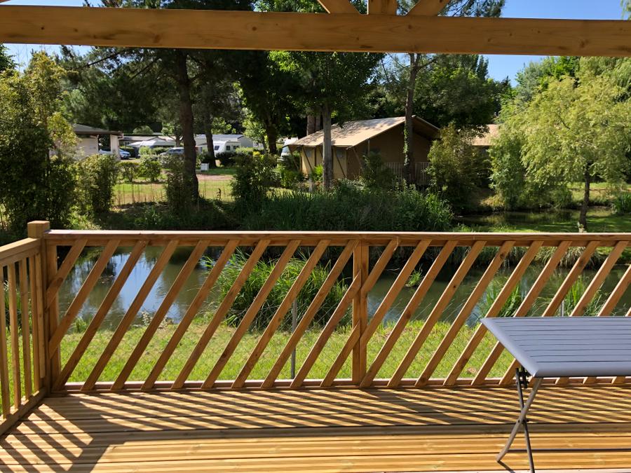 Mobilhome 4 personnes - Mobil Home Premium 25m² - 2 chambres + terrasse couverte + TV + Lave-vaisselle 2/4 pers 2