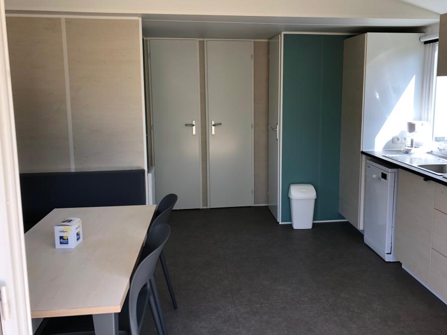 Mobilhome 4 personnes - Mobil Home Premium 25m² - 2 chambres + terrasse couverte + TV + Lave-vaisselle 2/4 pers 3