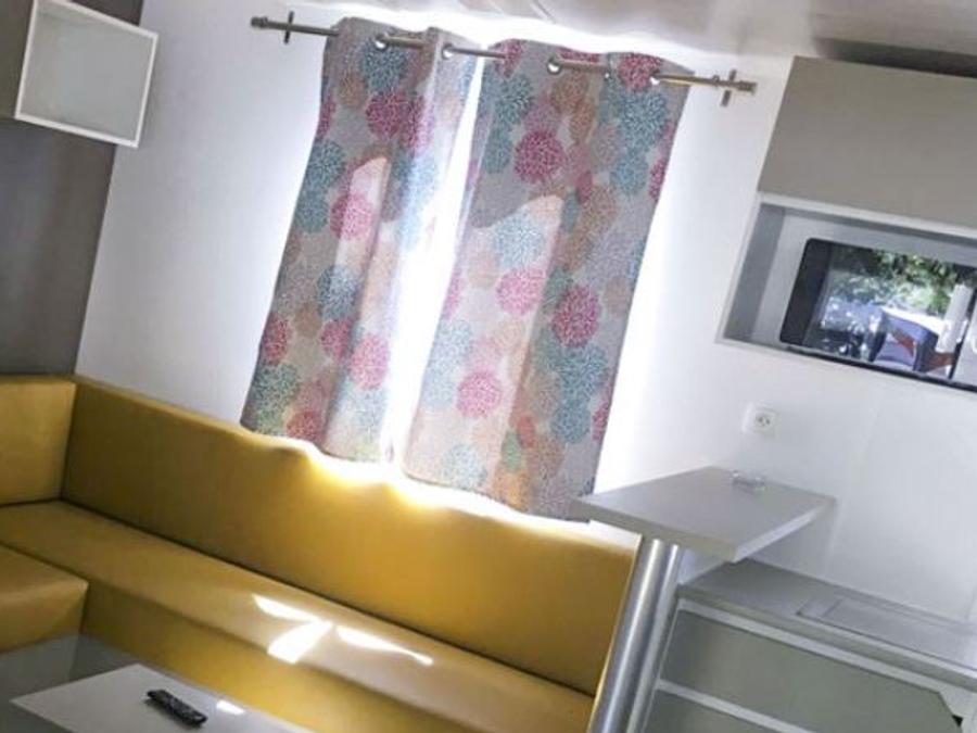 Mobilhome 6 personnes - Mobil-home Premium 29m² - 3 chambres - terrasse semi-couverte + lave-vaisselle - TV 6 pers 1