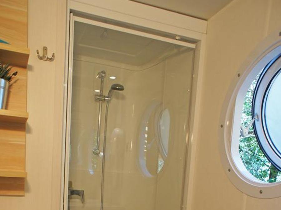 Mobilhome 6 personnes - Mobil-Home LAVANDE Confort 29m² (2 chambres) - terrasse couverte 16m² - TV + Climatisation 4/6 pers 7