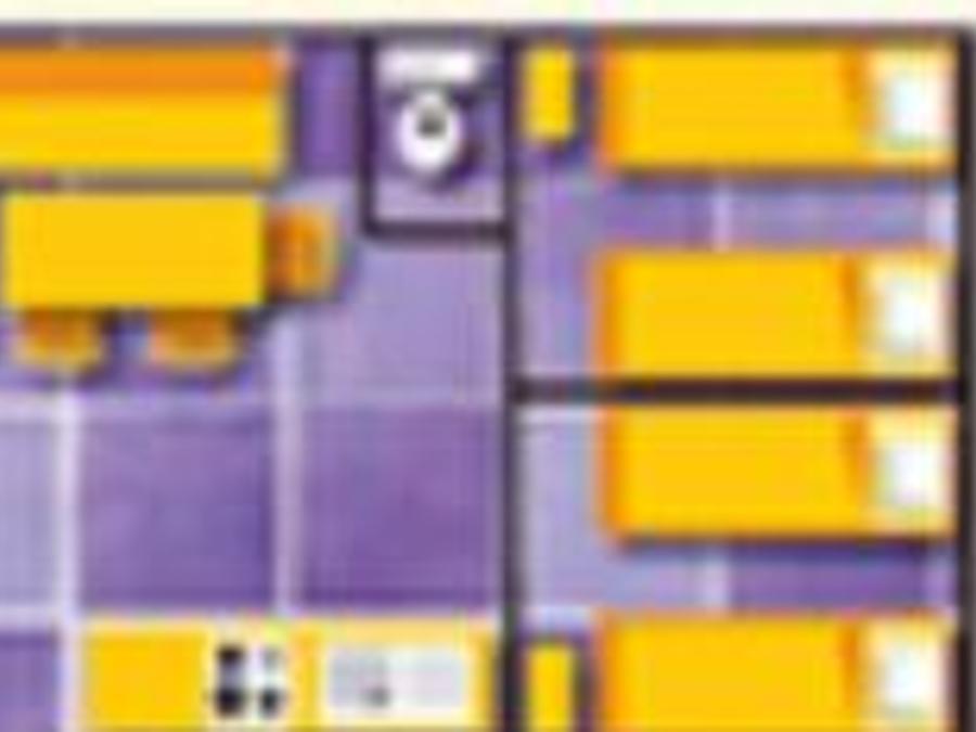 Mobilhome 6 personnes - Mobil-home CYPRES Confort 29m² (3 chambres) - terrasse couverte 16 m² - TV + Climatisation 6 pers 7