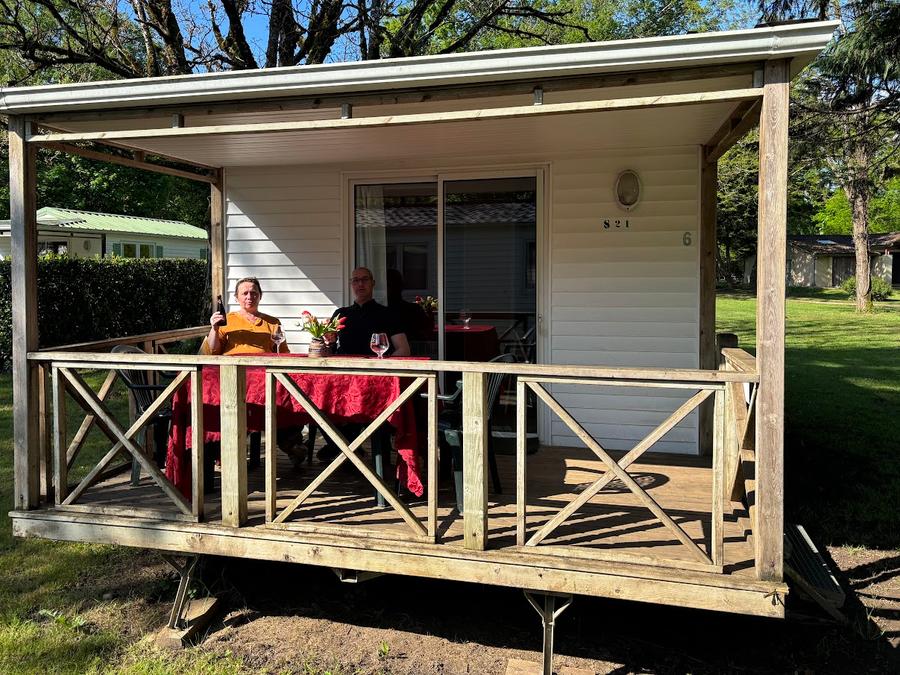 Mobilhome 4 personnes - Confort SAFARI 21 m² + terrasse couverte 6