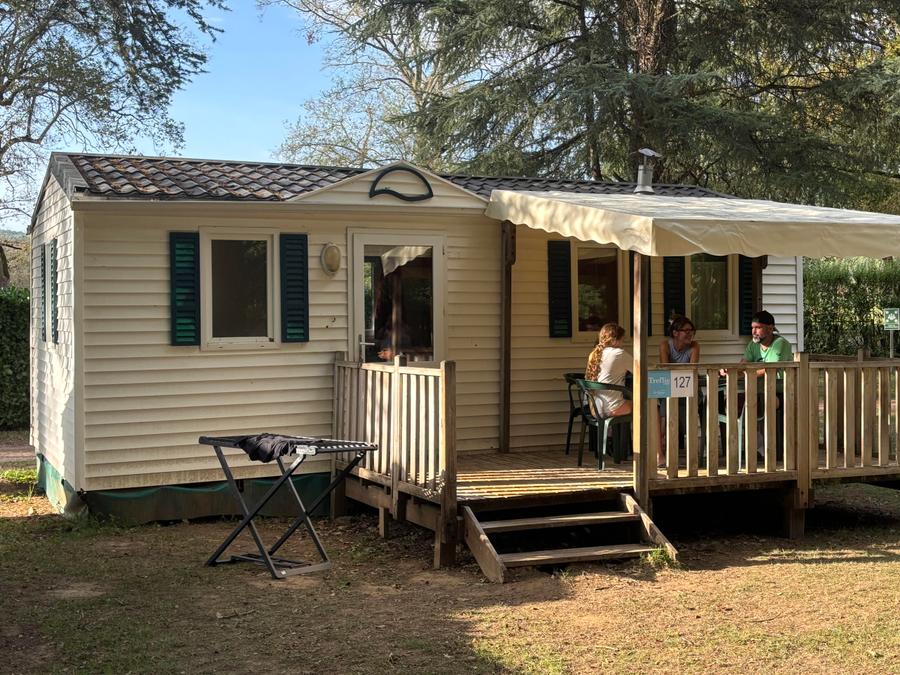 Mobilhome 4 personnes - Confort Ohara 24 m² +terrasse 8