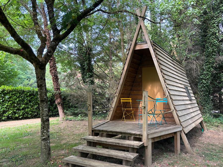 Hébergement 2 personnes - Cabadienne - Tente bois 6 m² 13