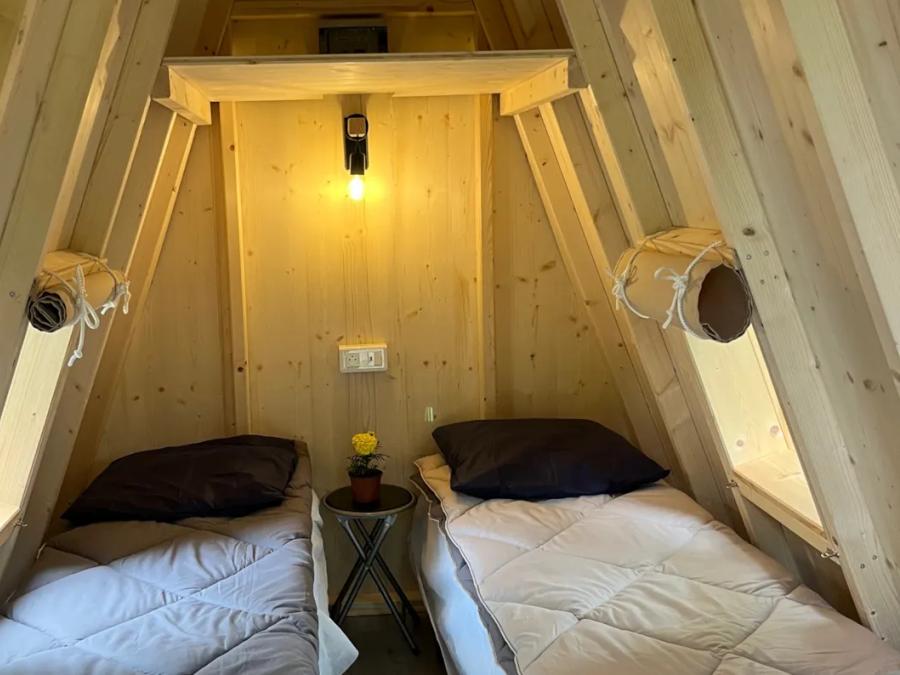 Hébergement 2 personnes - Cabadienne - Tente bois 6 m² 4