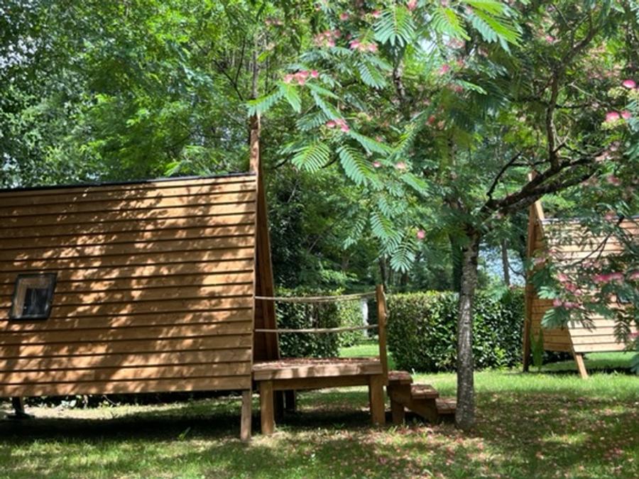 Hébergement 2 personnes - Cabadienne - Tente bois 6 m² 5