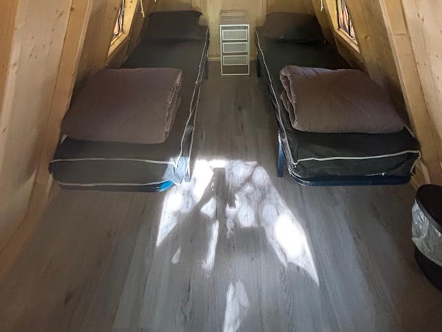 Hébergement 2 personnes - Cabadienne - Tente bois 6 m² 12