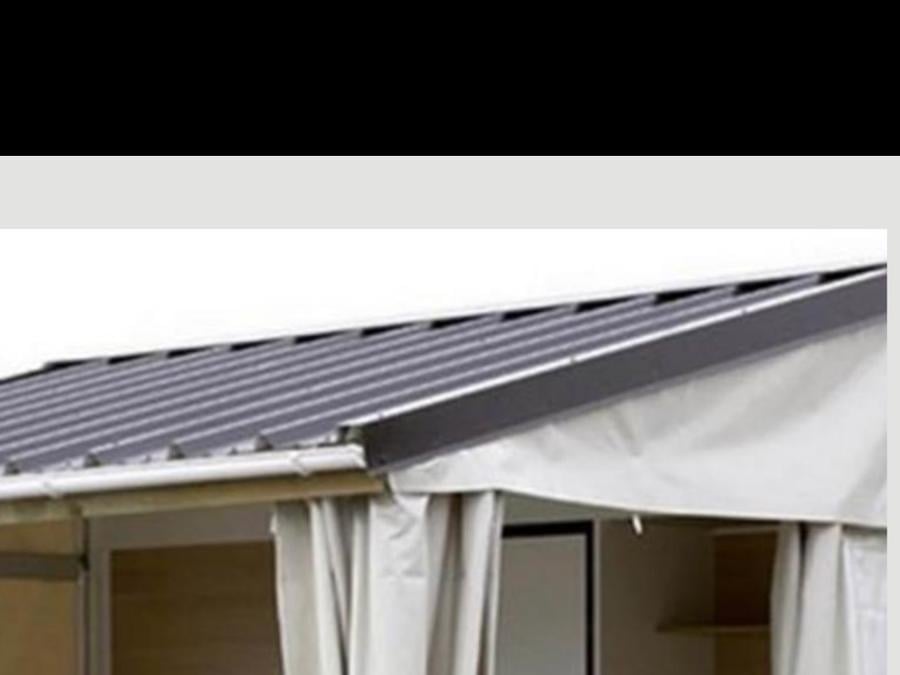 Tente en toile et en bois 5 personnes - TITHOME 20m² - 2 chambres 0