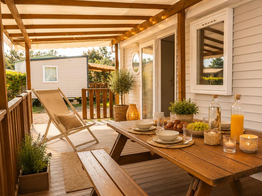 Mobilhome 4 personnes - Mobli Home 2ch 4 pers 4