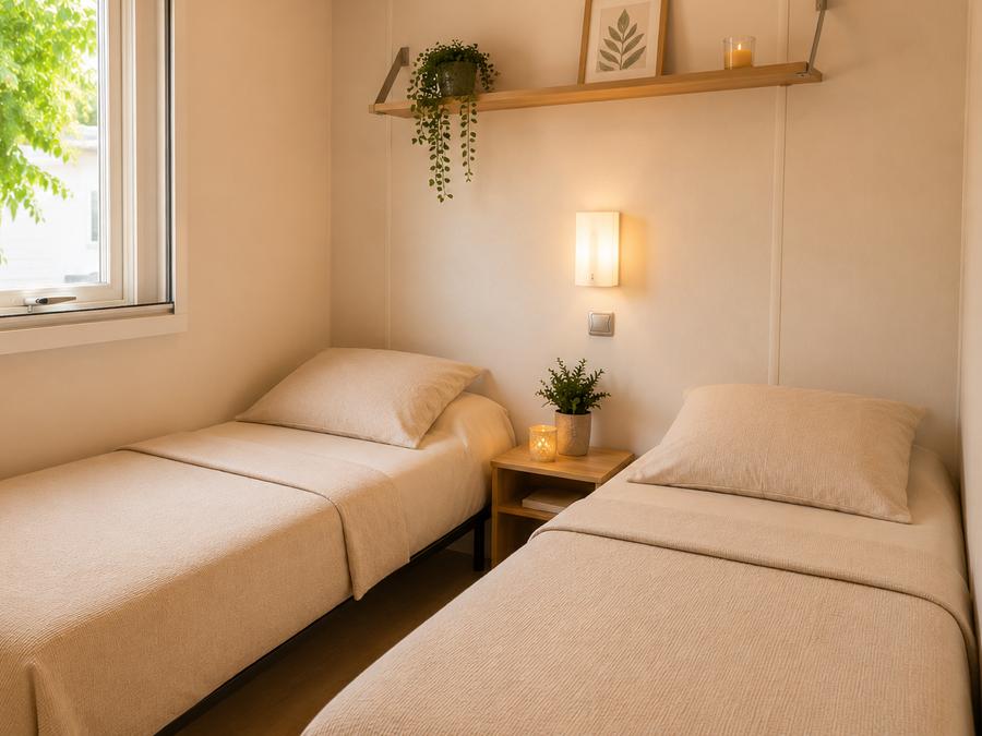 Mobilhome 4 personnes - Mobli Home 2ch 4pers 2