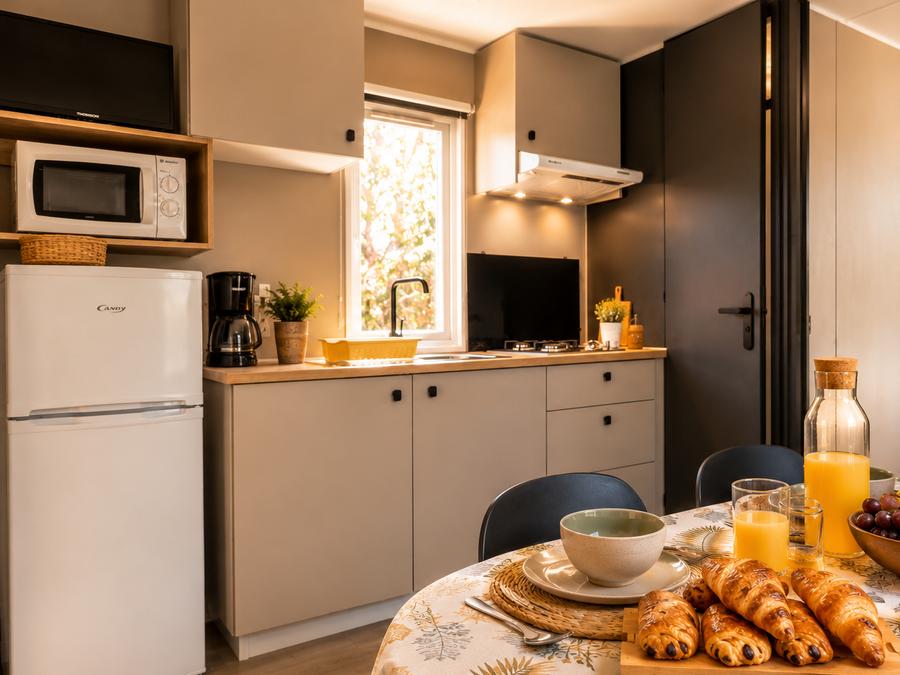 Mobilhome 4 personnes - Cottage 2ch 4 pers 1