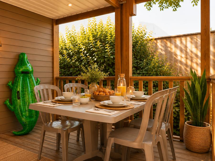 Mobilhome 4 personnes - Cottage 2ch 4 pers 5