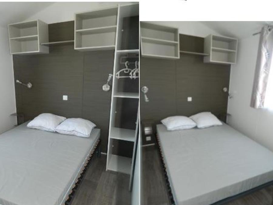 Mobilhome 8 personnes - Mobil home Confort 36m² (4 chambres) + Terrasse 8 pers 4