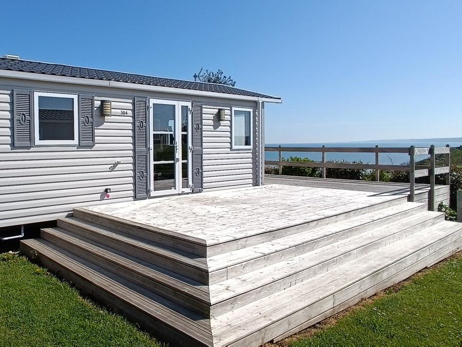 Mobilhome 6 personnes - Mobil home Premium 38m² (2 chambres) + Terrasse - vue mer 4/6 pers 7