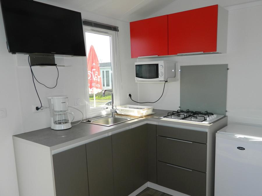 Mobilhome 6 personnes - Mobil home Confort 25 à 36m² (2 chambres) + Terrasse 4/6 pers 1