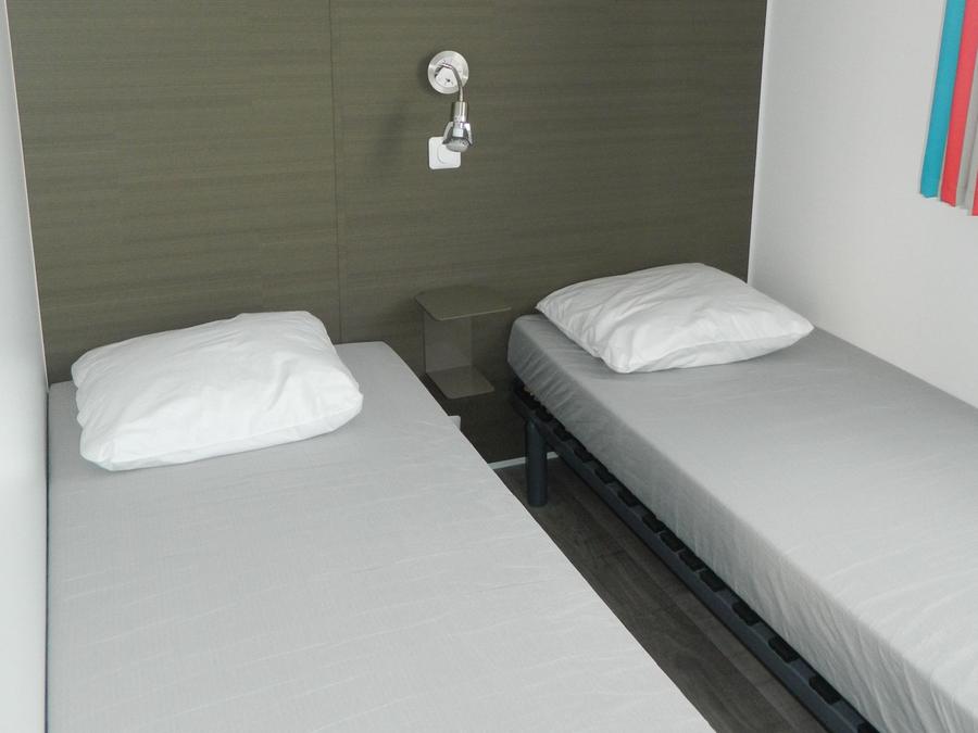 Mobilhome 8 personnes - Mobil home Confort 28 à 35m² (3 chambres) + Terrasse avec vue mer 6/8 pers 7