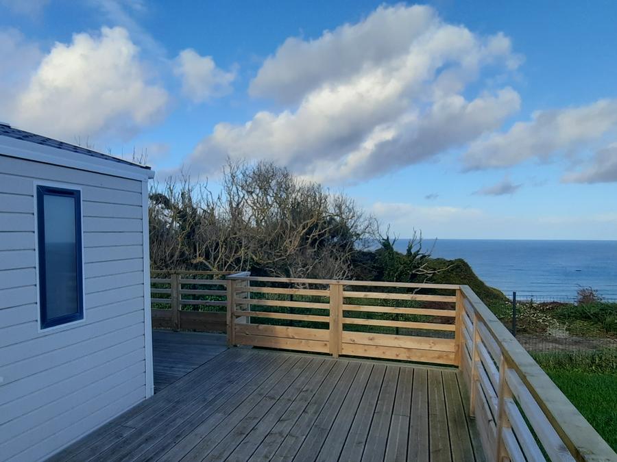 Mobilhome 8 personnes - Mobil home Premium 36m² (3 chambres) + Terrasse - vue mer 6/8 pers 6