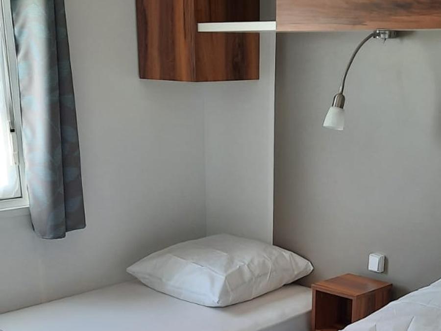 Mobilhome 6 personnes - Mobil home Premium 38m² (2 chambres) + Terrasse - vue mer + Accès vélo maritime 4/6 pers 9