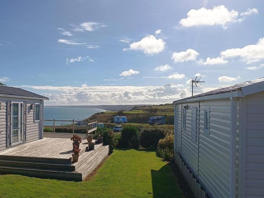 Mobilhome 6 personnes - Mobil home Premium 38m² (2 chambres) + Terrasse - vue mer + Accès vélo maritime 4/6 pers 0