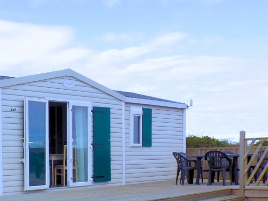 Mobilhome 6 personnes - Mobil home Premium 40m² (3 chambres) + Terrasse - vue mer 6 pers 0