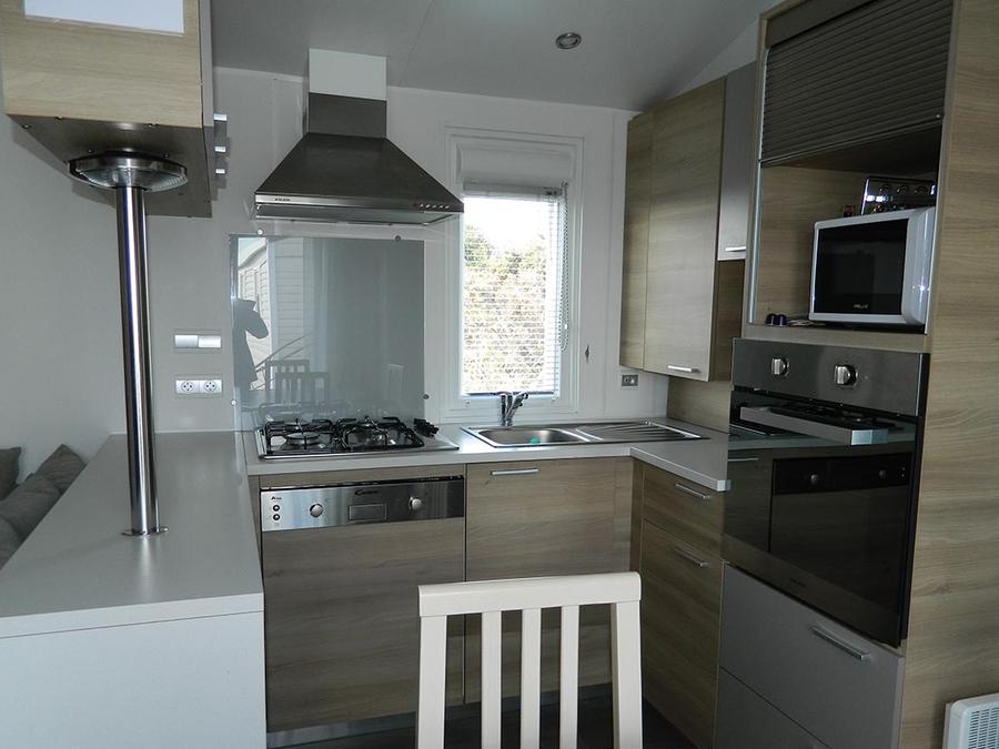 Mobilhome 6 personnes - Mobil home Premium 40m² (3 chambres) + Terrasse - vue mer 6 pers 2