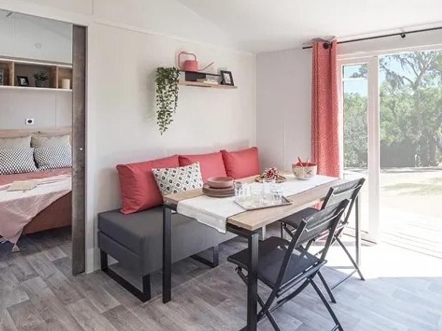 Mobilhome 6 personnes - Mobil-home PMR Premium 31m² (2 chambres) + Terrasse 4/6 pers 1