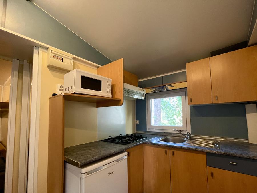 Mobilhome 4 personnes - Mobil-home Standard Ideal 21m² 2 chambres - sans clim 1/4 pers 18