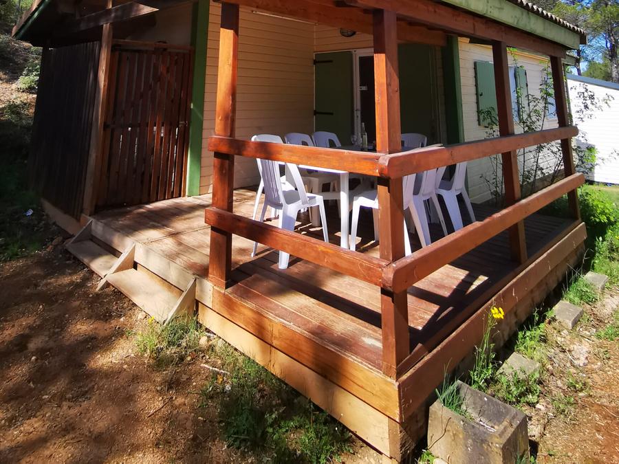 Chalet 7 personnes - Chalet Confort 35m² 2 chambres - avec clim 1/7 pers 0