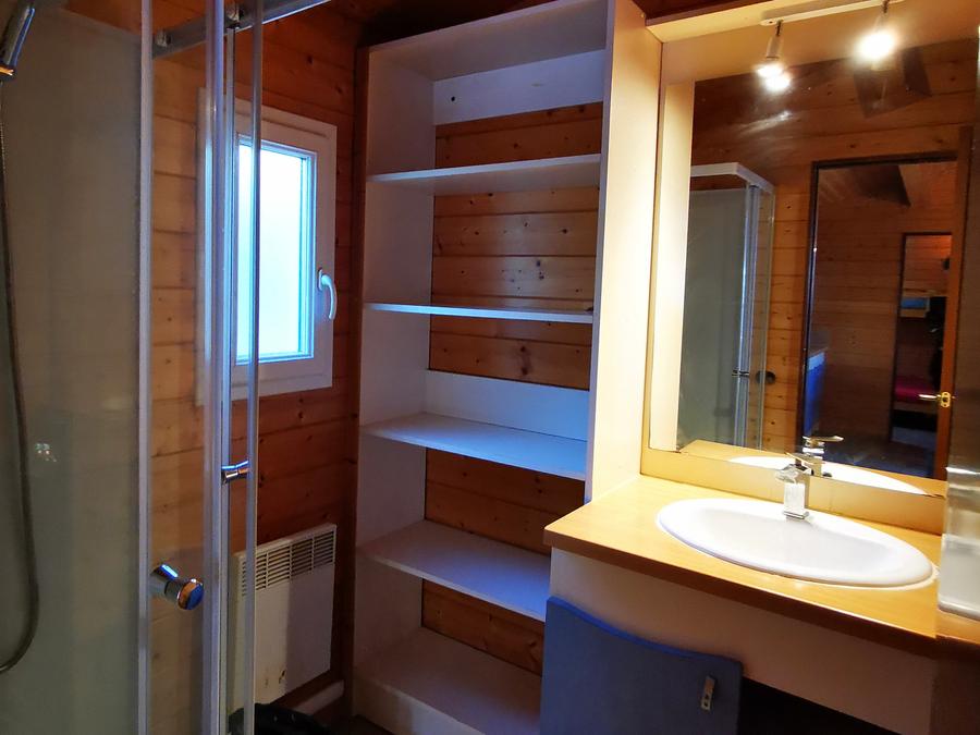 Chalet 7 personnes - Chalet Confort 35m² 2 chambres - avec clim 1/7 pers 7