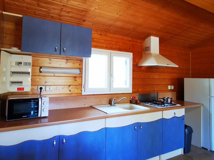 Chalet 7 personnes - Chalet Confort 35m² 2 chambres - avec clim 1/7 pers 6
