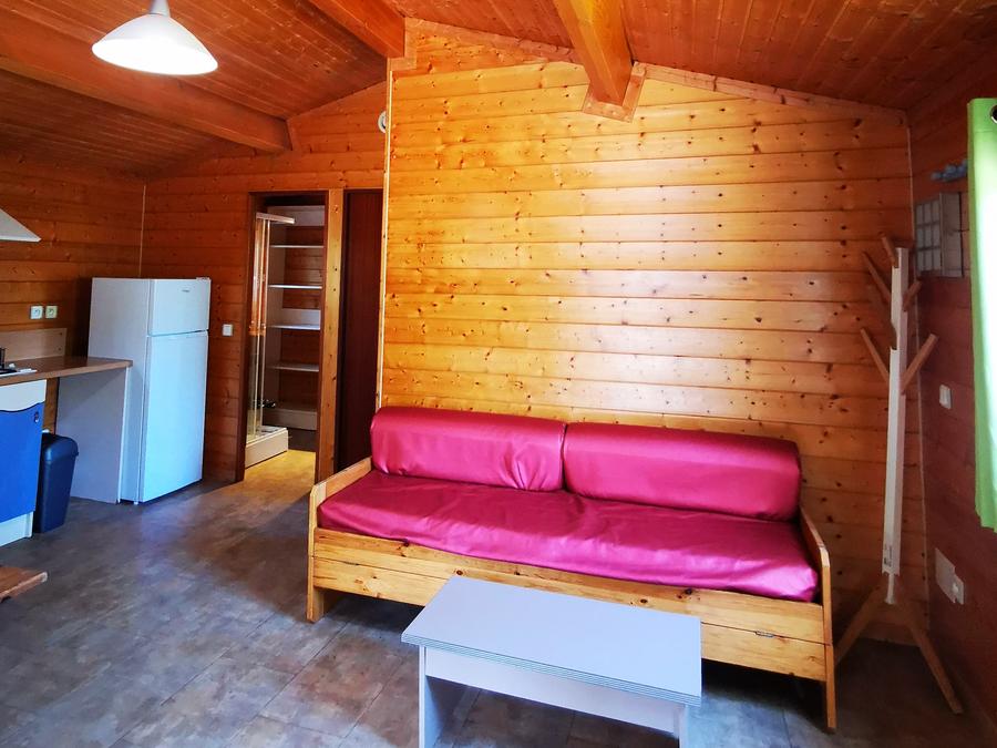 Chalet 7 personnes - Chalet Confort 35m² 2 chambres - avec clim 1/7 pers 4